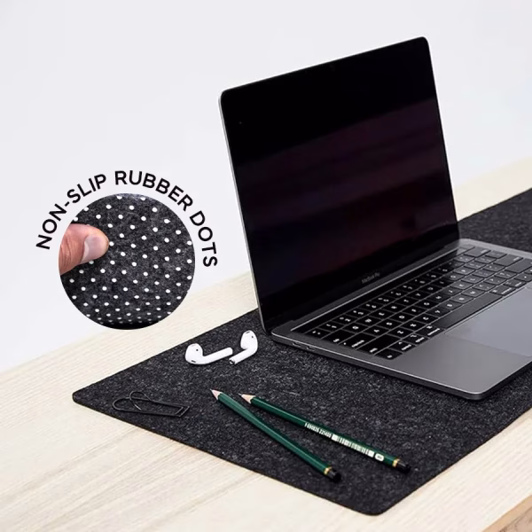 Premium Anti-Slip Felt Deskmat