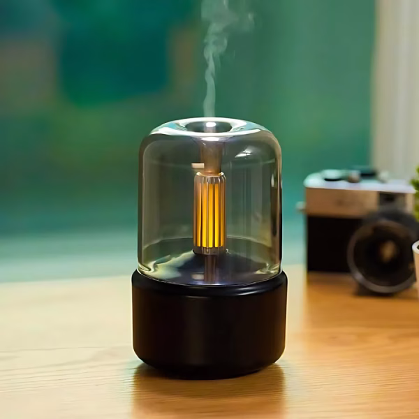 Retro Flame Humidifier & Aroma Diffuser