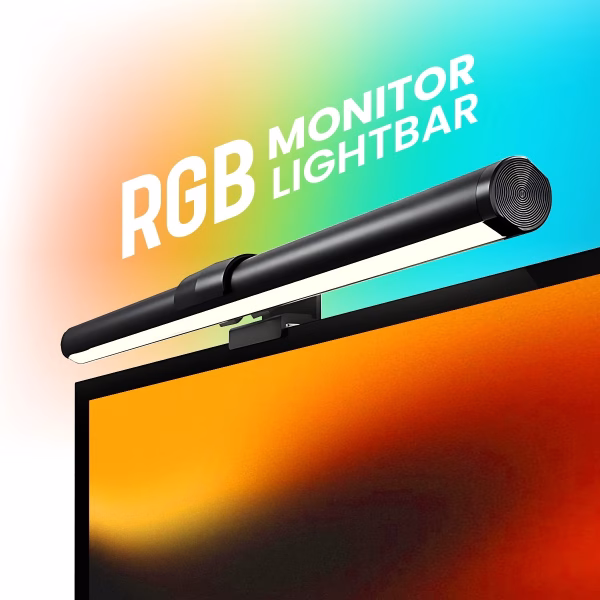 Monitor Light Bar with RGB Backlit